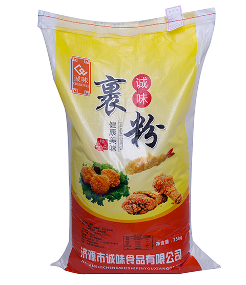 炸雞裹粉